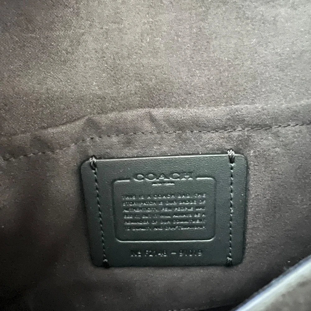 Coach Klare Crossbody Bag In Signature Canvas Gold/Walnut/Black - Picture 9 of 13